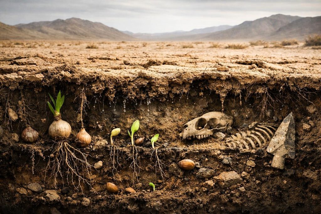 Ilustración conceptual IA · H2: El desierto que no está vacío